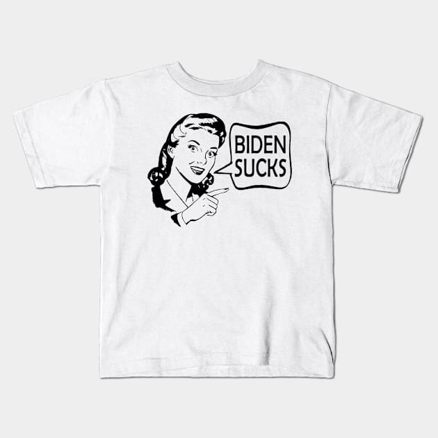 Joe Biden Sucks Kids T-Shirt by CANJ72